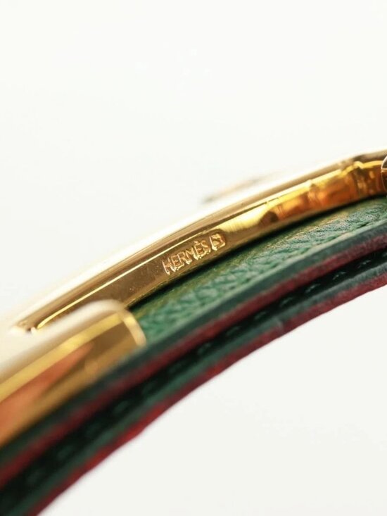 HERMES Constance H belt Belt Leather 31.5\